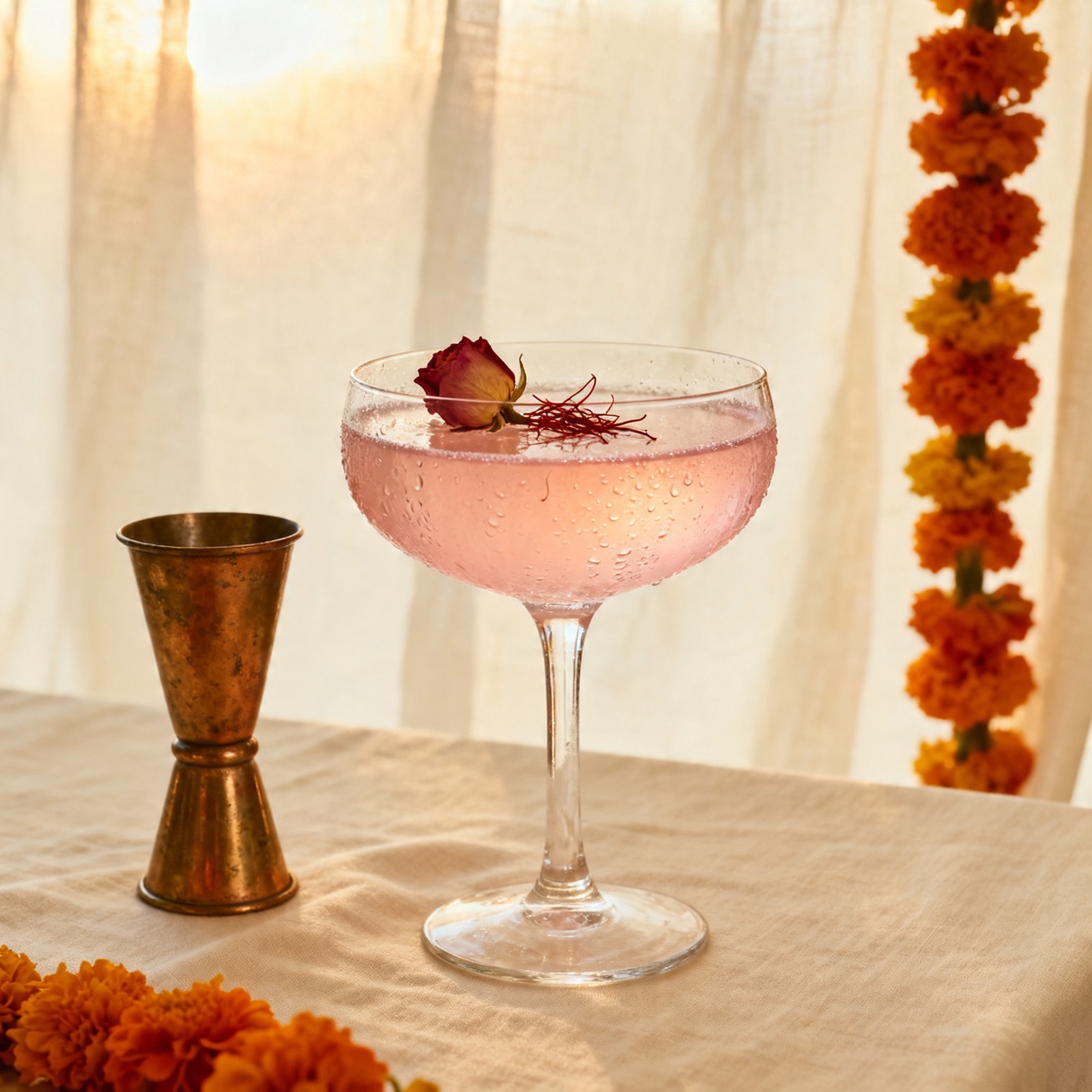 Margarita cocktail with Cuervo + Cointreau, at The Chowk bar